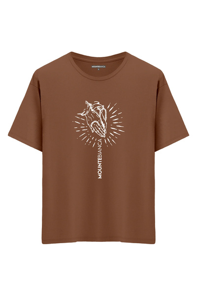 Mounte Bianca Unisex četiri - Oversize kroj T-shirt