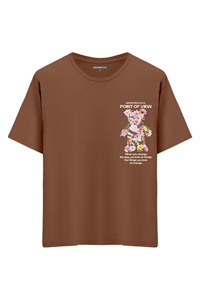 Mounte Bianca Unisex Gledište - Oversize kroj T-shirt