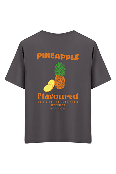 Mounte Bianca Unisex ananas - Oversize kroj T-shirt