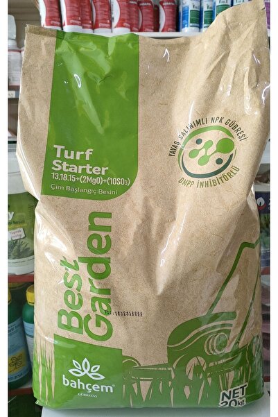 GÜBRETAŞ Bahçem Bestgarden Turf Starter Akıllı Çim Bakım Gübresi 20 Kg