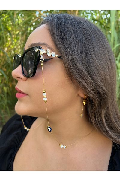 glasses accessory Glasses Chain Beaded