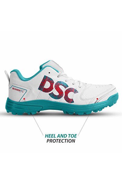 DSC Unisex-Adult Beamer X Dark Cyan Cricket Shoes - 11 UK (BEAMER-X)