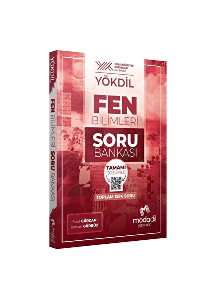 Modadil Yayınları Modadil YÖKDİL Fen Bilimleri Tamamı Çözümlü Soru Bankası