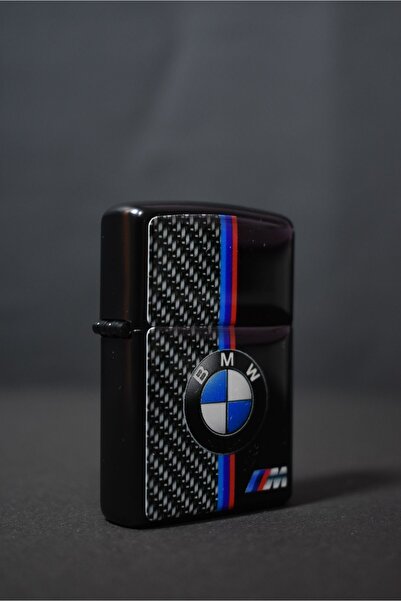 takimaster Logolu Benzinli Metal Çakmak Bmw Araç Baskılı