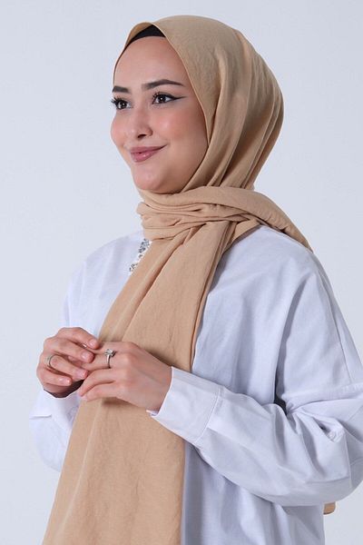 HAREM SCARF Φουλάρι Cappuccino Brisa Vual 1197-458 Model