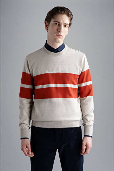 PAUL&SHARK MEN'S KNITTED ROUNDNECK C.WWOOL