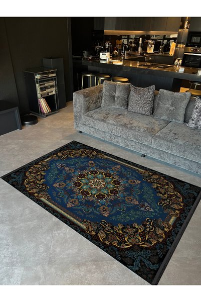 Rugs Modern Halı Μοντέρνο διακοσμητικό χαλί της σειράς «Ethnic» με κίτρινο πλ...
