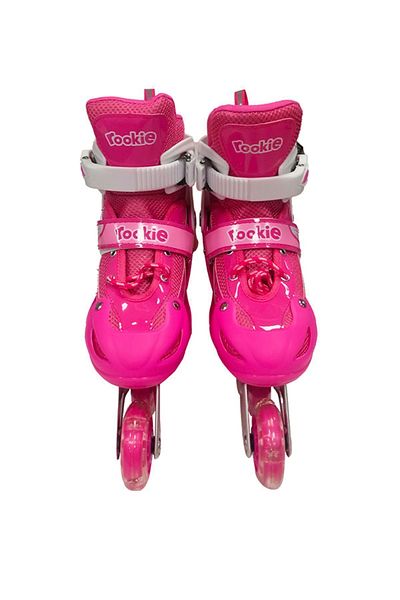 Rookie Training Skate with Adjustable Foot Numbers and Lighted Bag