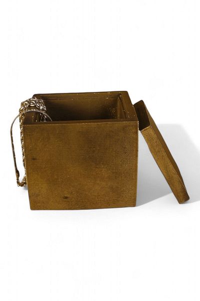 Evene Organizator de bijuterii de culoare aurie antică - Cutie de bijuterii și machiaj Model 18