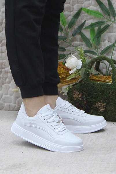 fort Pantofi de damă Wks 2765 alb - Pantofi sport ușori și confortabili