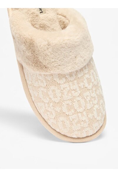 Le Confort Typographic Detail Bedroom Mules