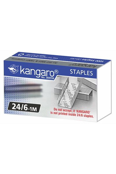 Kangora Kangaro Staples 24/6-1m 1000 pcs