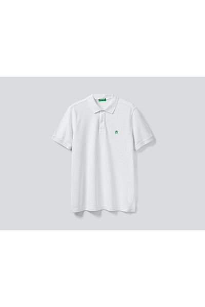 United Colors of Benetton Μπλουζάκι πόλο με κοντό μανίκι Benetton Regular Fit
