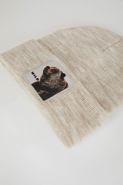 DeFacto Pánský baret R7041az23wn - tkaný štítek