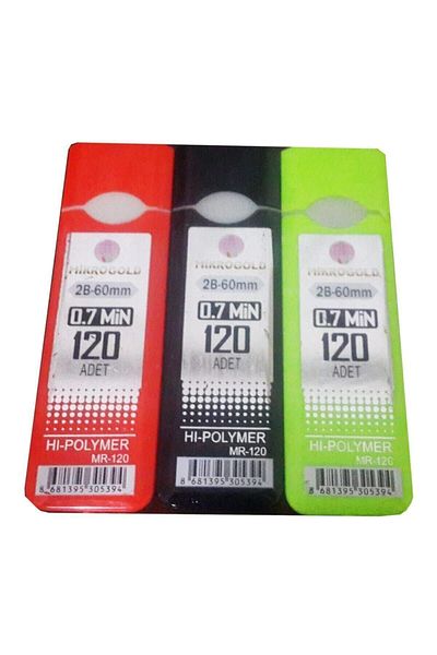 MİKROGOLD 120 Pieces Tube 07 Mm Pen Tip Min - 3 Pieces