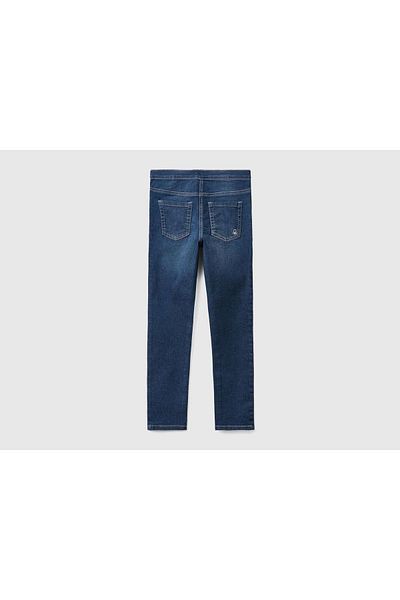 United Colors of Benetton Girl - Mix Eco-recycle Stretch Jean Trousers