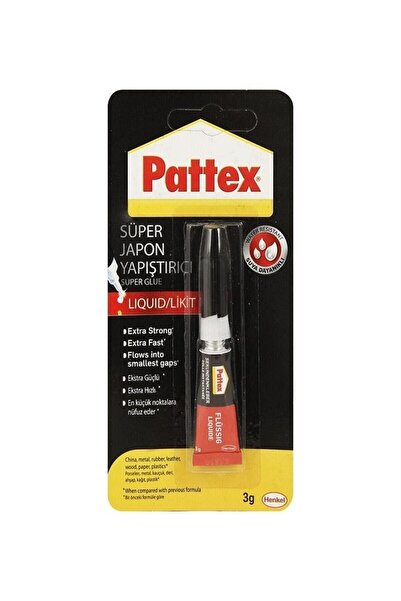 Pattex Süper Japon Yapıştırıcı Likit (3 Gr)