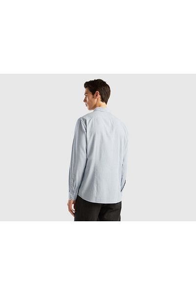 United Colors of Benetton Ανδρικό πουκάμισο Oxford 5XODUQ02K