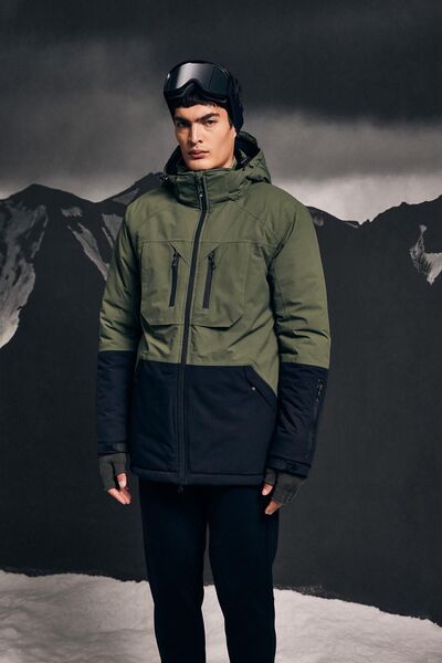 DeFacto Waterproof Hooded Regular Fit Coat - A7114ax23wn