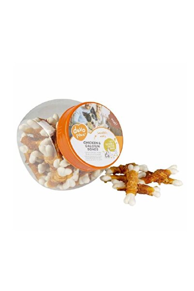 Duvo Plus Bone Dog Treats with Calcium & Chicken, 500g