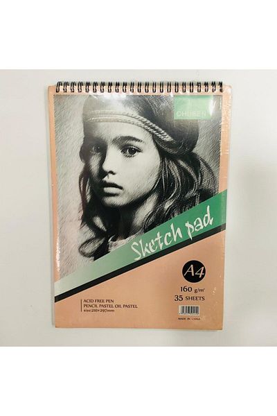 Linea Sketch Pad - Charcoal Drawing Notebook