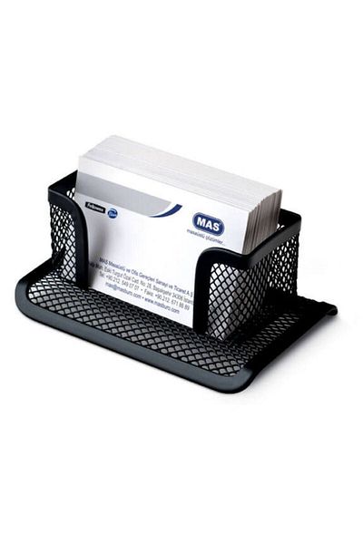 Mas Perforated Business Card Holder (Black) 510