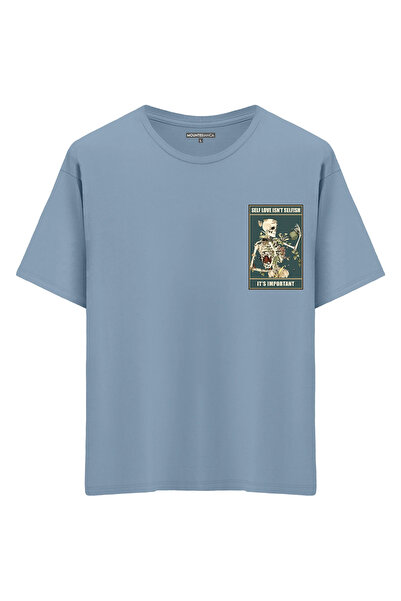 Mounte Bianca Unisex Ljubav prema sebi - Oversize kroj T-shirt