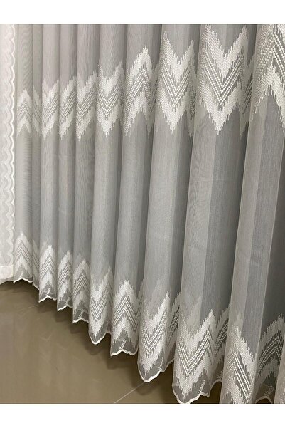 Vinaldi V DESEN TÜL PERDE SIK PİLE