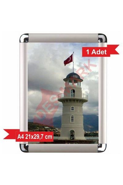 DESMARK A4 Aluminum Frame Rondo Corner (21x29.7cm)
