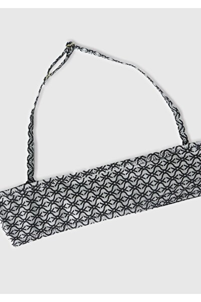 United Colors of Benetton Σετ μπικίνι για κορίτσια με μοτίβο βολάν - λαιμόκοψη