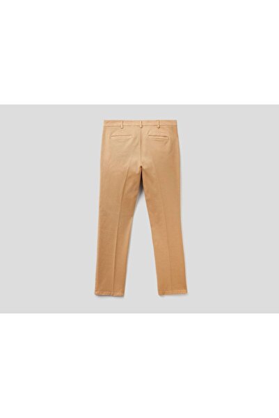 United Colors of Benetton Benetton Elastanlı Basic Chino Pantolon