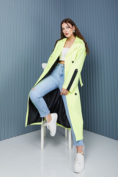 SahraAfra Tasarım Oversize Trençkot