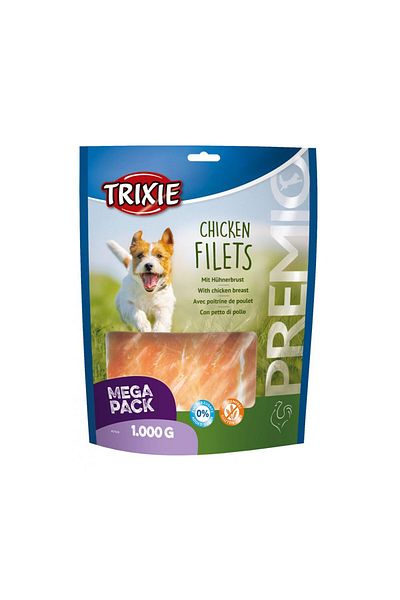 Trixie Premio Fillet Dog Treats with Chicken Breast - gluten free, no added sugar