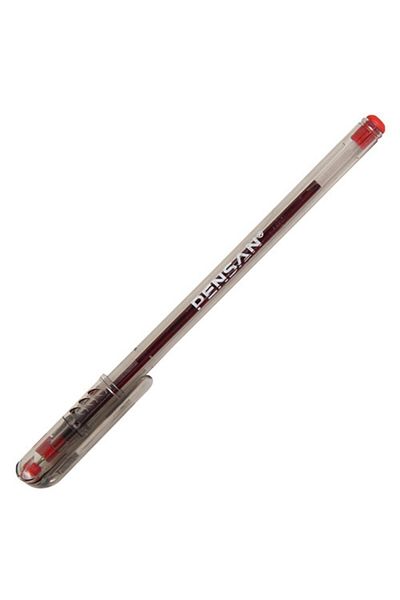 Pensan My Tech Needle Point Ballpoint Red