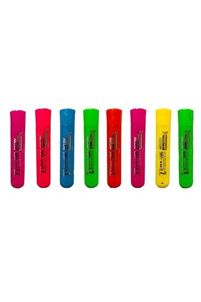 Mikro M-800 Neon 75mm Versatil Pen Tip 0.7 Mm Pack of 8