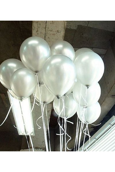 EXİZTİCARET 20 Metallic Pearlescent Flying Balloons