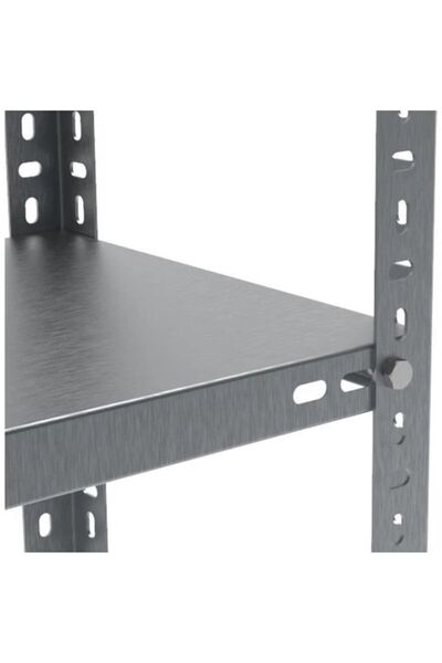 Acar Raf Çelik Raf 5 Katlı 31x93x200 cm Galvaniz Çelik Raf