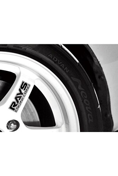 Oto Sticker Orjinal Volk Rays Te37 Jant Sticker Seti 8 Parça