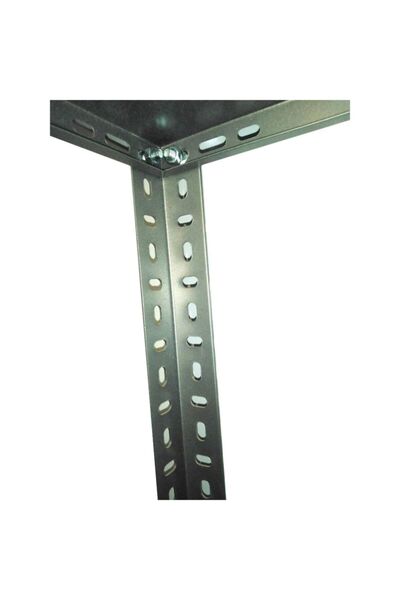 Acar Raf Çelik Raf 5 Katlı 31x93x200 cm Galvaniz Çelik Raf