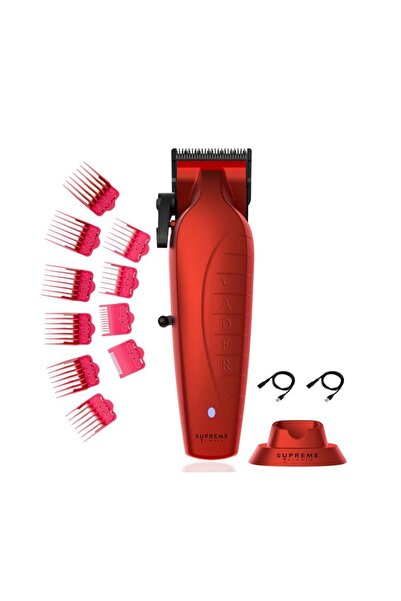 Supreme Trimmer Vader Clipper Saç Tıraş Makinesi  DLC Taper Bıçak  7500 RPM F...