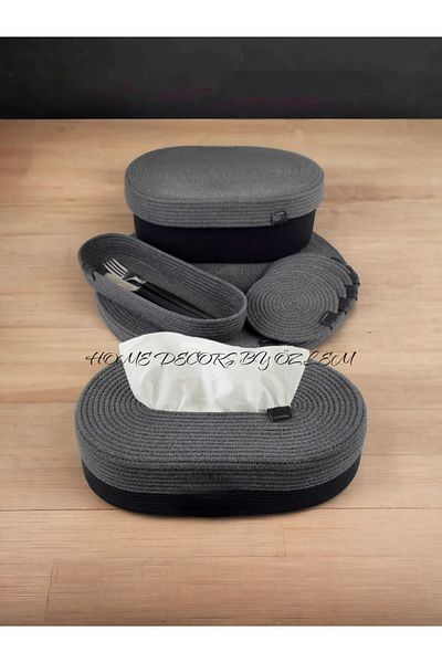 home decors by özlem 4-Person 11 Piece American Service Set Charger Set Tableware Organizer
