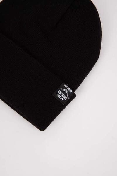 DeFacto Boy's Woven Label Knitwear Beanie V1853A624Wn