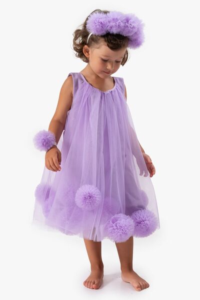 Baby Animals Kız Bebek Elbise Kız Çocuk Elbise Doğum Günü Parti Düğün Elbise ...