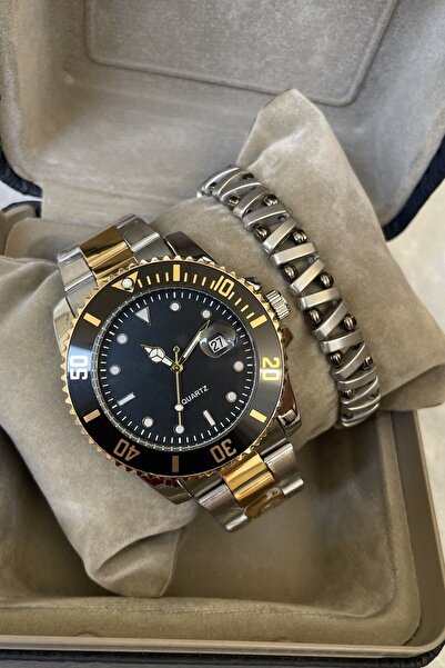 Leerybee Men's Wristwatch - with Bracelet That Reflect Your Style