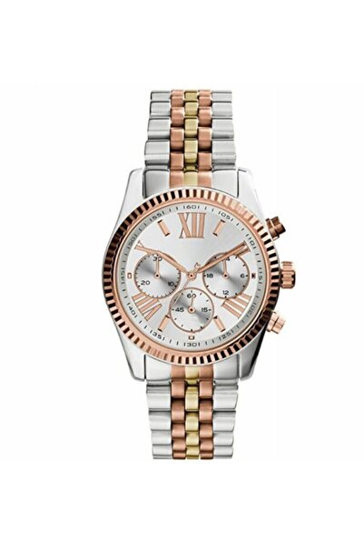 Leerybee Gümüş Renk Çelik Kordon Unisex Kol Saati