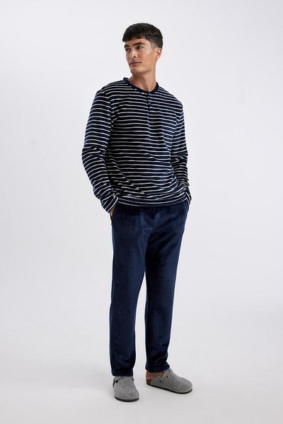 DeFacto Μακρυμάνικο Fleece Σετ 2 τεμαχίων Regular Fit