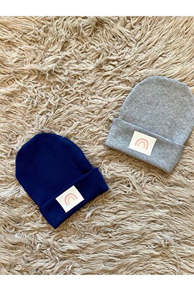 enes baby ribana gökkuşağı bere 2li paket