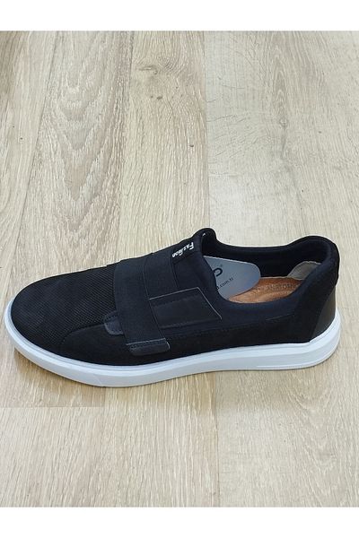 DROPLANT Pantofi sport pentru bărbați Liccas, din piele naturală, talpă ușoară de vară și ortopedică