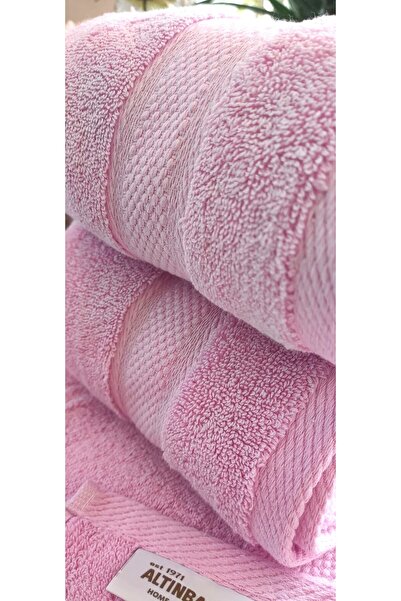 Altınbaşak (3.Lü Set) Çeyizlik Süper Soft Pembem Lüx Cotton 45x70cm. İhraç Malı El ve Yüz Havlusu (%100 pamuk)