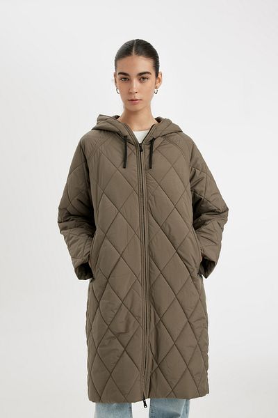 DeFacto Bequem geschnittener, dünner Parka mit Kapuze